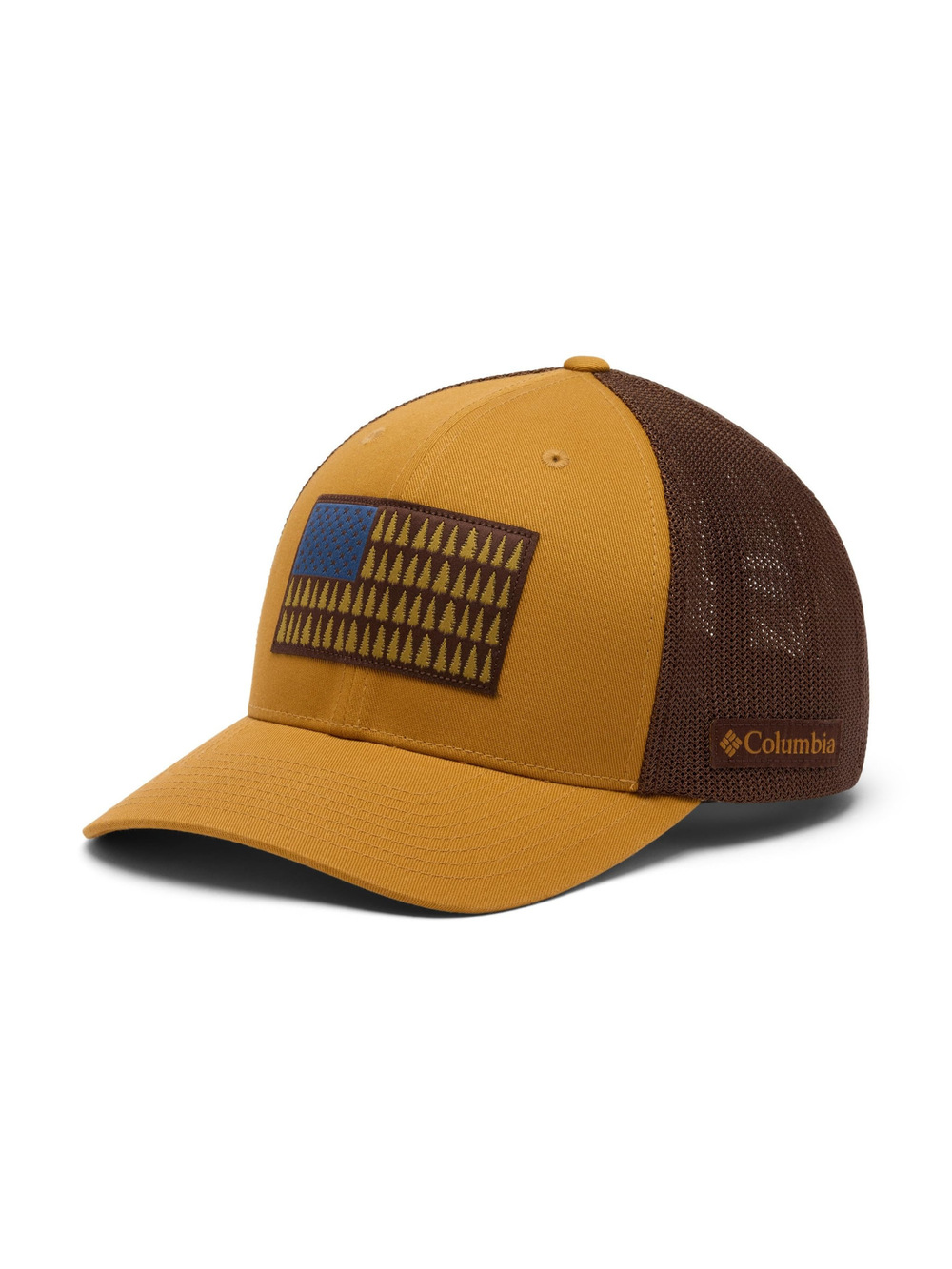 Unisex Adult PFG Logo Mesh Ball Cap | Maple Sugar, Tobacco | Size S-M